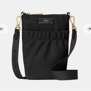 NWT Kate Spade Black Phone Crossbody Bag